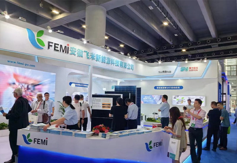 Femi La nueva energía brilla en la Exposición de la industria de almacenamiento de energía y energía solar fotovoltaica en Guangzhou